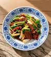 Beef with Ginger & Spring Onion